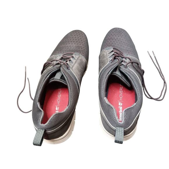 Timberland Graydon Gray Breathable Fabric Hoverlite Sneakers SZ 12 - Picture 6 of 15